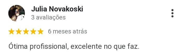 comentários de pacientes sobre a psicóloga Karina Akemi Ide